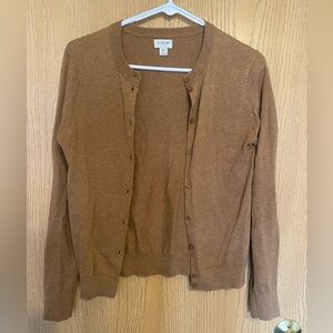 J. Crew Women's Brown Cardigan Sweater
